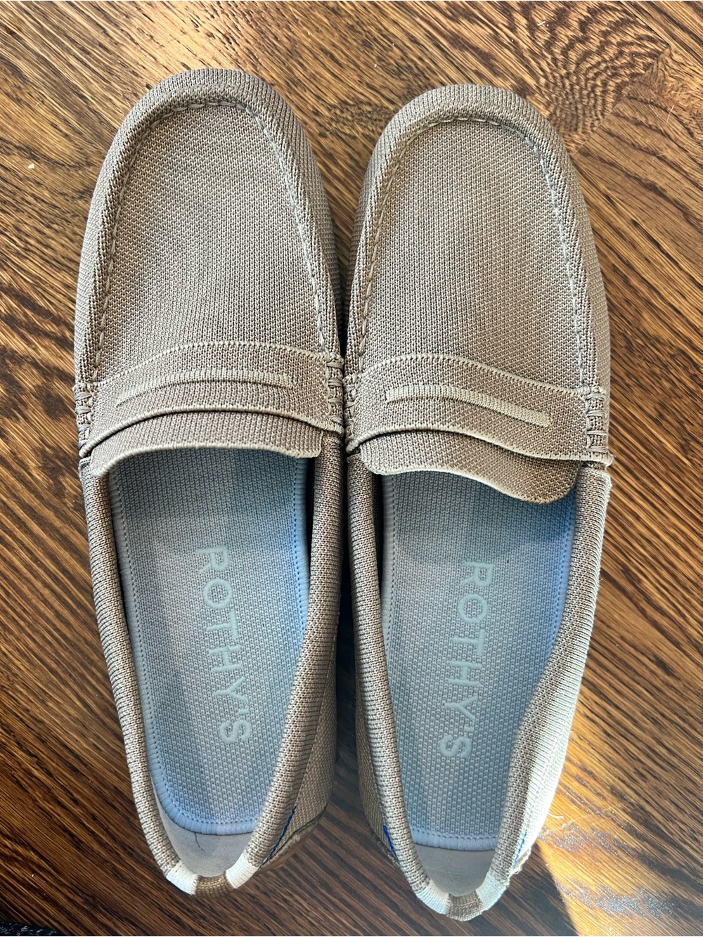 Rothy's Women’s Tan Slip-On Loafers